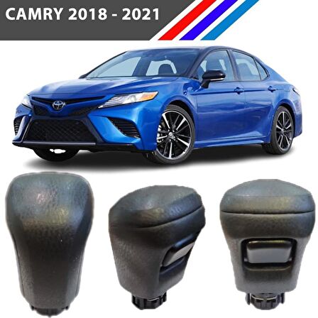 Otozet - Toyota Camry Otomatik Vites Topuzu Siyah 2018-2021