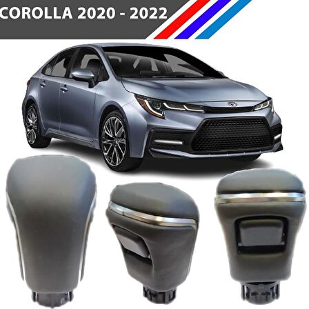 Otozet - Toyota Corolla Otomatik Vites Topuzu Gri Şemali Model 2020-2022