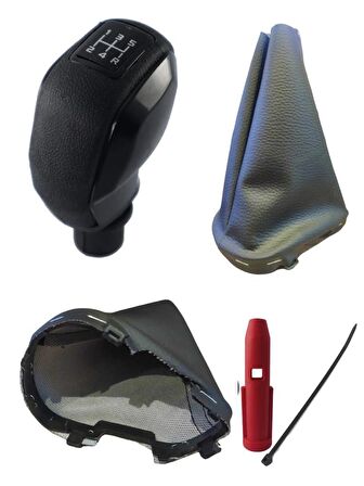 OTOZET Logan 2 Sandero 2 Spor Vites Topuzu ve Körüğü Black Modeli