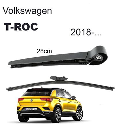 OTOZET T-Roc Arka Silecek Kolu ve Süpürgesi Takım 2018 Sonrası