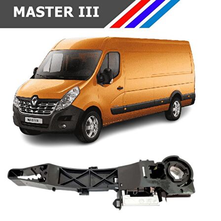 Otozet- Renault Master III Sağ Sürgülü Kapı Dış Açma Kolu İç Mekanizması 806079208R