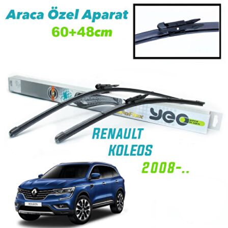 Renault Koleos Ön Silecek Süpürgesi Seti 2008 - 2016