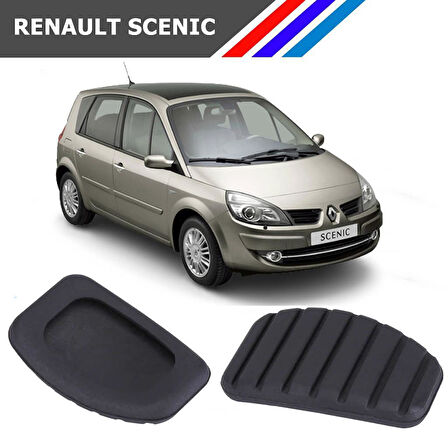 Renault Scenic Fren - Debriyaj Pedal Lastiği 2 Adetli Takım