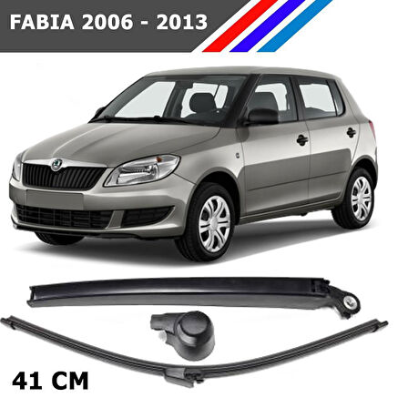 OTOZET Skoda Fabia Arka Silecek Kolu ve Süpürgesi Takım 2006 2013