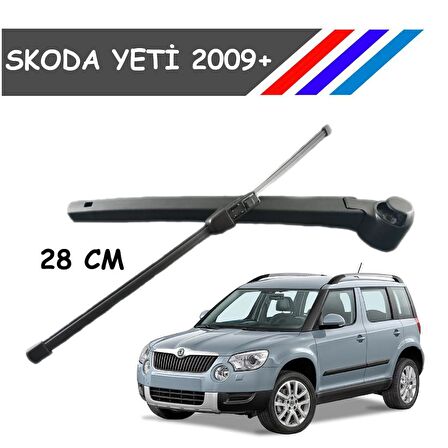 Skoda Yeti Arka Silecek Kolu ve Süpürgesi Takım 2009 Sonrası