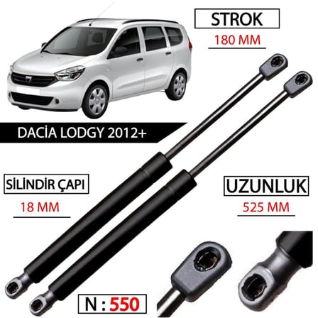 Dacia Lodgy Bagaj Amortisörü 2012+