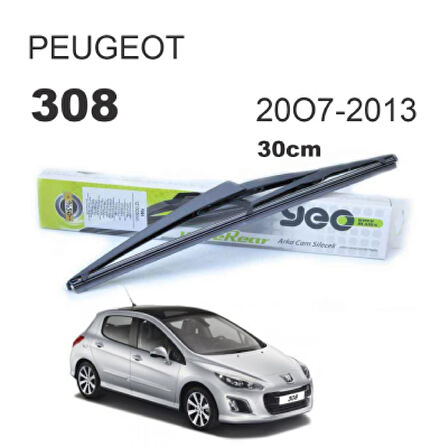 OTOZET Peugeot 308 Arka Silecek Süpürgesi 2007 - 2013 30 cm