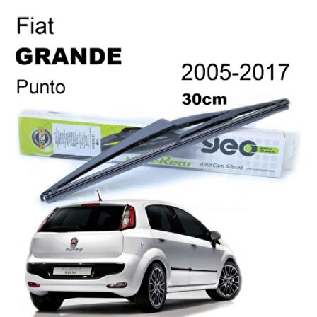 OTOZET Fiat Grande Punto Evo Arka Silecek Kolu Süpürgesi 30 cm 2005+