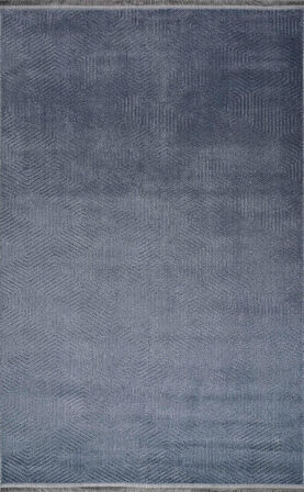 Artemis Halı Zeus 09991D Mavi Modern Sade Desen Halı