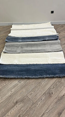 Artemis Halı Zeus 09991D Mavi Modern Sade Desen Halı