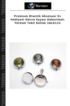 Premium Otantik Aksesuar Ev Hediyesi Hatıra Eşyası Kabartmalı Yöresel Tekli Küllük 2ALK115