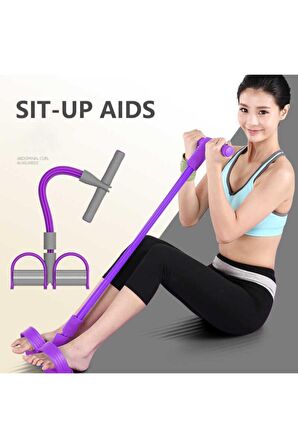 97615 Body Trimmer Vücut Şekillendirici Egzersiz Karın El Ayak Direnç Lastiği