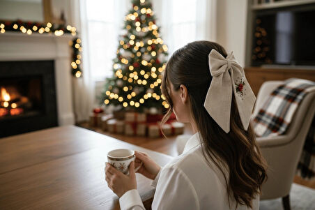 Kokinalı El Nakışlı Fiyonk Toka