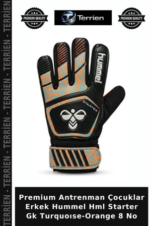 Premium Antrenman Çocuklar Erkek Hummel Hml Starter Gk Turquoıse-Orange 8 No