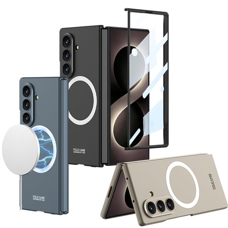 Samsung Z Fold 8 Ultra Uyumlu Kılıf Magesafe Wireless Şarj Özellikli Zr-Kıpta1
