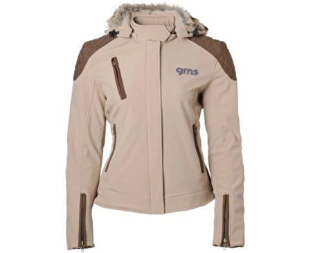 GMS LUNA SOFTSHELL Bayan Ceket - KAHVE