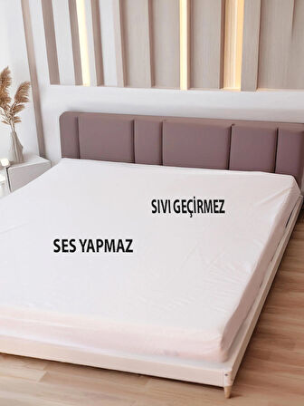 Full Kenar Mİkro Fitted Sıvı Geçirmez Sessiz Çift Kişilik-Tek Kişilik-Bebek Yatak Koruyucu Alez