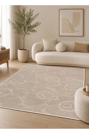 Dijital Baskı Pamuk Dokuma Kaymaz Taban Salon Halısı – Antre, Koridor ve Oda İçin