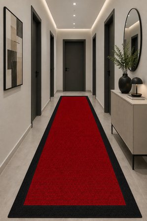 Dijital Baskı Pamuk Dokuma Kaymaz Taban Salon Halısı – Antre, Koridor ve Oda İçin