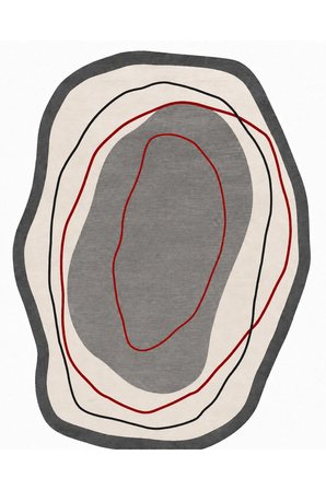 Oval-Dijital Baskı Pamuk Dokuma Kaymaz Taban Salon Halısı – Antre, Koridor ve Oda İçin