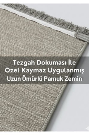 Dijital Baskı Pamuk Dokuma Kaymaz Taban Salon Halısı – Antre, Koridor ve Oda İçin
