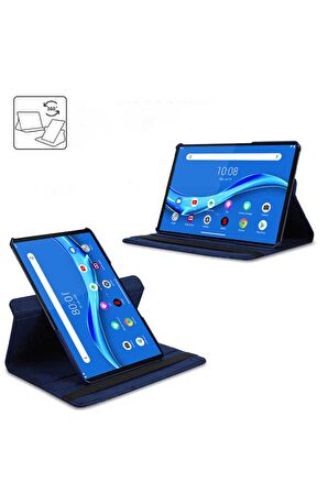 Samsung Galaxy Tab A7 Lite LTE T225 Kılıf 360 Dönerli Standlı Kapak