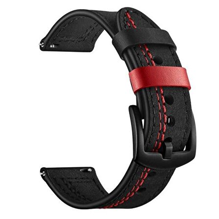 Teleplus Amazfit BALANCE Kordon PU Deri KRD19 22mm