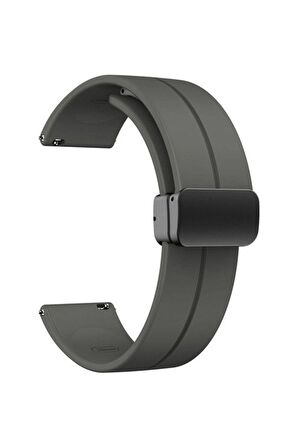 Huawei Watch GT 3 Active 42mm  Mıknatıslı Silikon Kordon  20mm Krd84