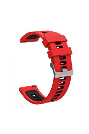 Robor R-GT E Uyumlu Kordon Spor Tarz Silikon KRD55 20mm