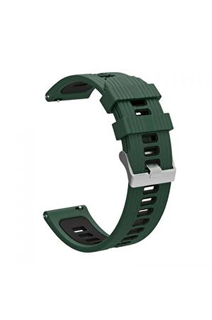 Xiaomi Mi Watch Revolve   Kordon Spor Tarz Silikon KRD55 22mm