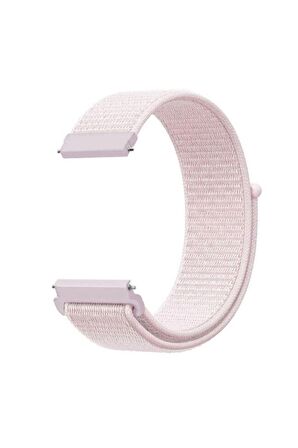 Ticwatch Pro  Kordon Cırtcırtlı Kumaş KRD03 22mm