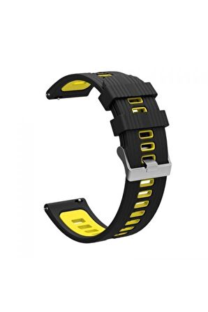 Kieslect Lora  Kordon Spor Tarz Silikon KRD55 22mm