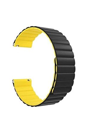 Amazfit GTR 2 47mm Kordon Çİft Renkli Loop Mıknatıslı KRD52 22mm