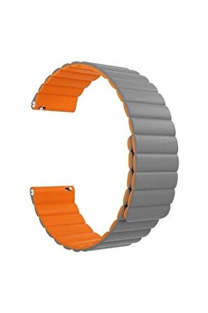 Amazfit Retro Neo Kordon Çift Renkli Loop Mıknatıslı Krd52 20mm Karışık