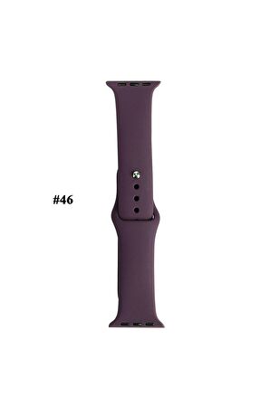 Apple Watch 5 44mm Kordon KRD11 Klasik Mat Kordon