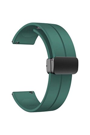 Amazfit GTR Lite 47mm Kordon Mıknatıslı Silikon 22mm Krd84
