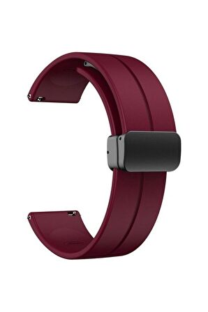 Amazfit GTR Lite 47mm Kordon Mıknatıslı Silikon 22mm Krd84