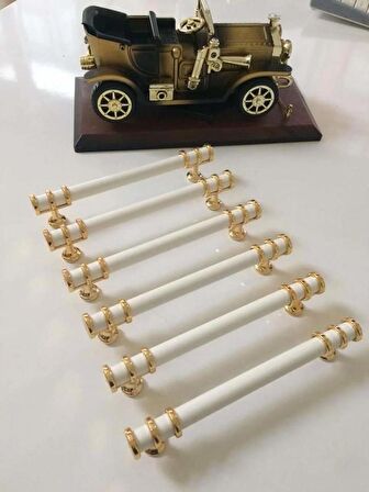 224 MM Sümbül Beyaz- Gold Kulp ( 24 ADET)