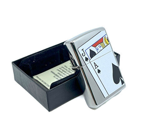 Zippo Ace Jack Dizayn Çakmak