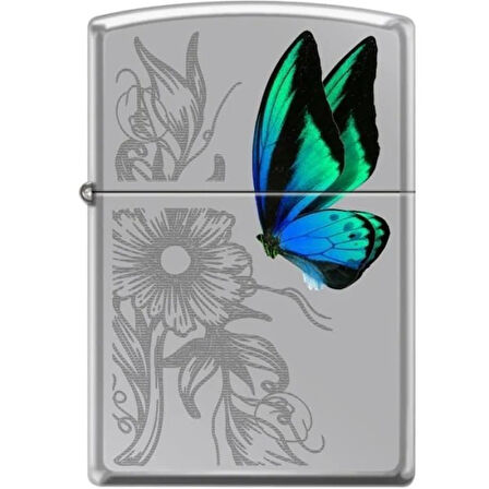 Zippo Butterfly and Flower Dizayn Çakmak