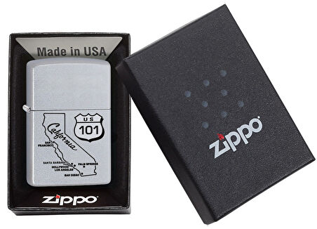 Zippo California Route 101 Dizayn Çakmak