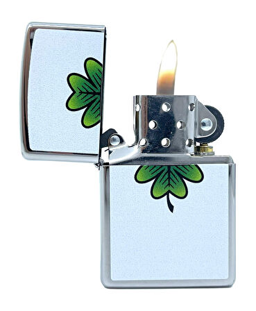 Zippo Four Leaf Clover Dizayn Çakmak