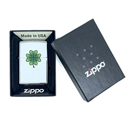 Zippo Four Leaf Clover Dizayn Çakmak