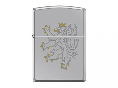 Zippo Armor® Kasa Czech Lion Dizayn Çakmak