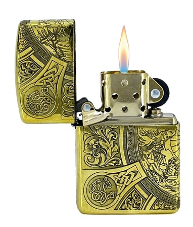 zippo armor® four horsemen of the apocalypse 360° multi cut deep carve dizayn özel seri çakmak