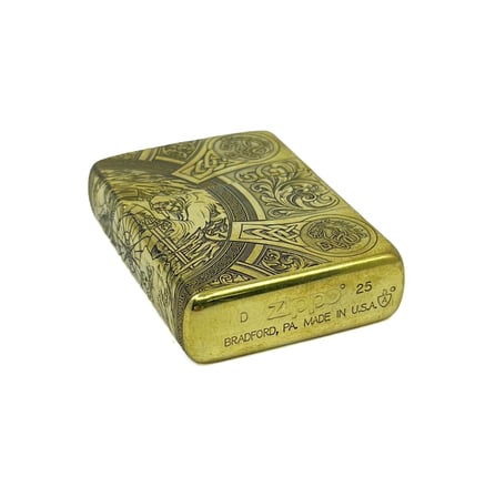 zippo armor® four horsemen of the apocalypse 360° multi cut deep carve dizayn özel seri çakmak