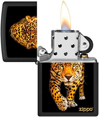 Zippo Jaguar Dizayn Black Matte Çakmak