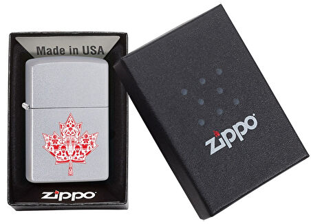 Zippo Maple Leaf - Akçaağaç Yaprağı Dizayn Çakmak