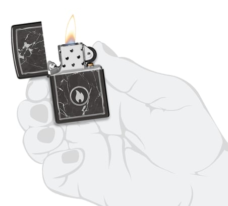 Zippo Marble Flame Dizayn Çakmak