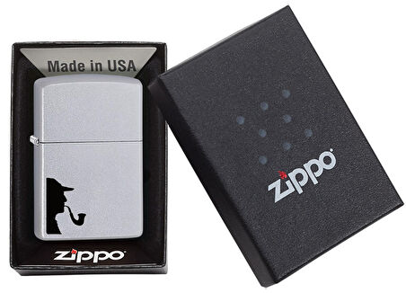 Zippo Sherlock Holmes Pipeman Dizayn Pipo Çakmağı